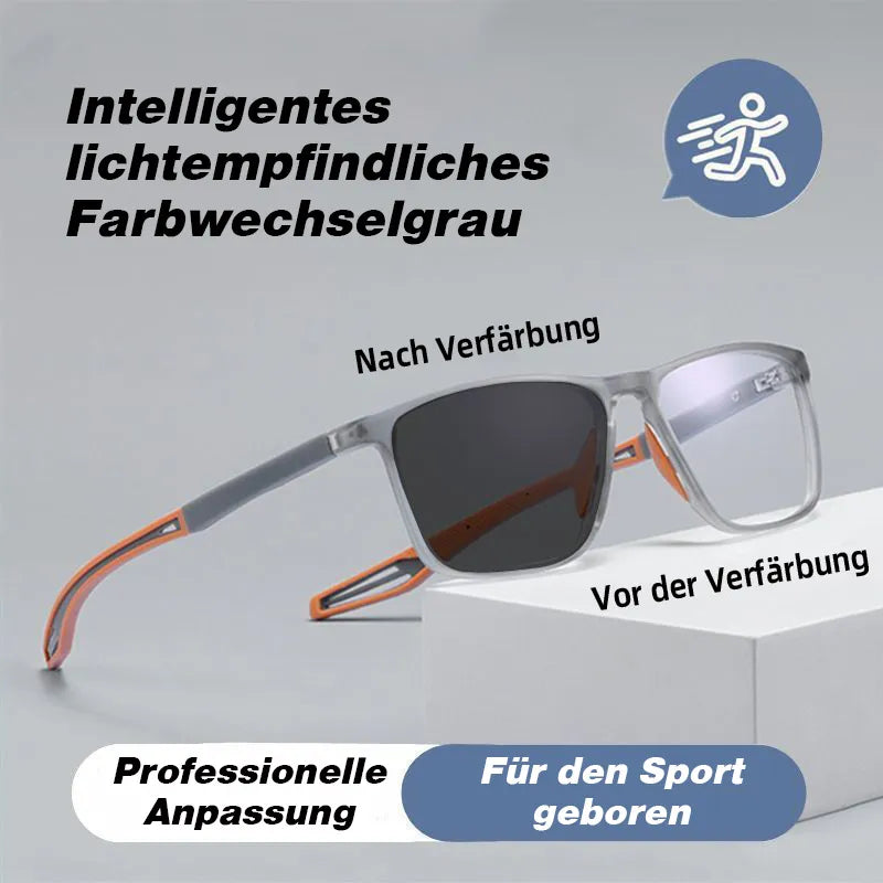Ultra-Light Sport TR Square Frame Reading Glasses